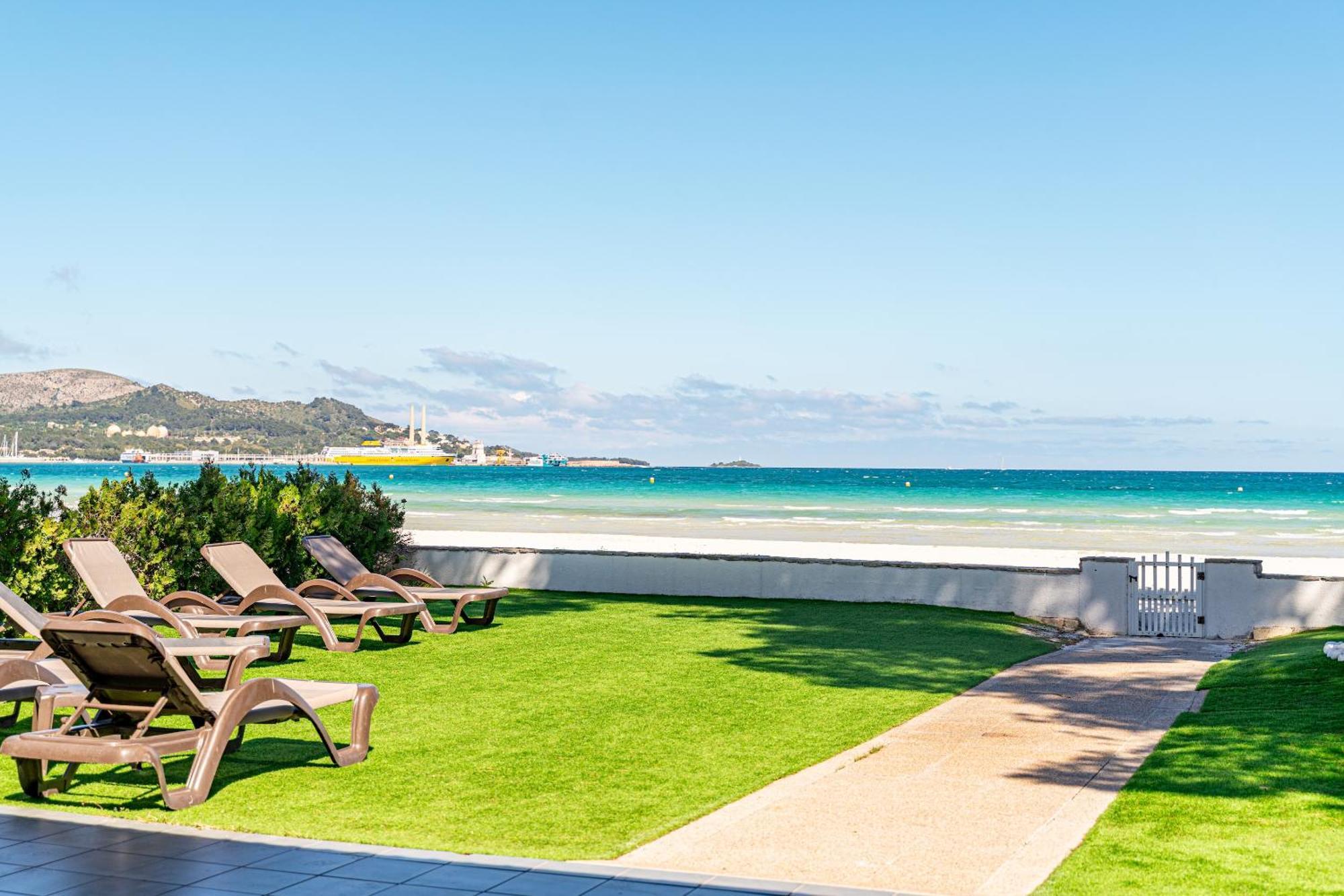 Villa Garballo Alcudia - Sea Front Alcúdia Exterior foto